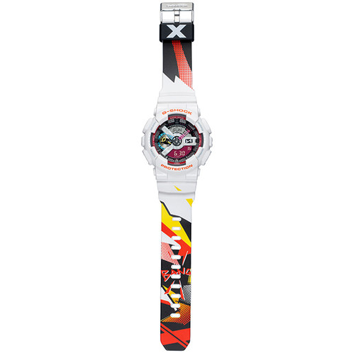 卡西欧手表 G-SHOCK  【新品】凸变英雄X 联名 特殊包装礼盒 防水防震时尚手表GA-110TBHX26-7PFT