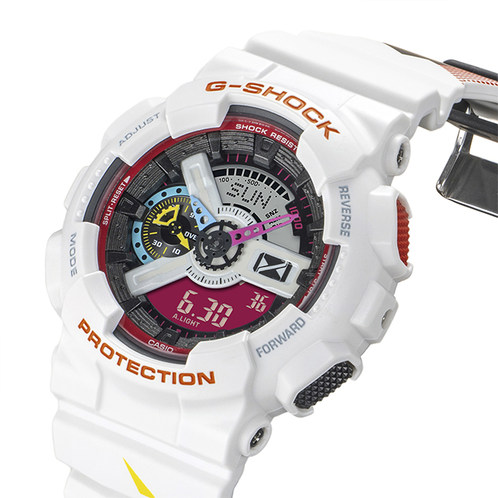 卡西欧手表 G-SHOCK  【新品】凸变英雄X 联名 特殊包装礼盒 防水防震时尚手表GA-110TBHX26-7PFT
