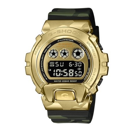 卡西欧手表 G-SHOCK 【新品】迷彩街区主题系列 时尚潮流防震防水系列DW-6900CMG/GA-700CMG/GM-6900CMG/GA-700CF/DW-6900CF