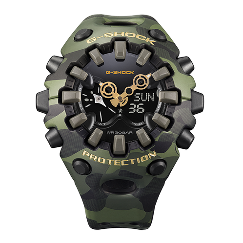 卡西欧手表 G-SHOCK  【新品】迷彩街区主题系列 时尚潮流防震防水系列GA-V01CMG-3APR