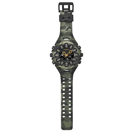 卡西欧手表 G-SHOCK 迷彩街区主题系列 时尚潮流防震防水系列GA-V01CMG-3APR