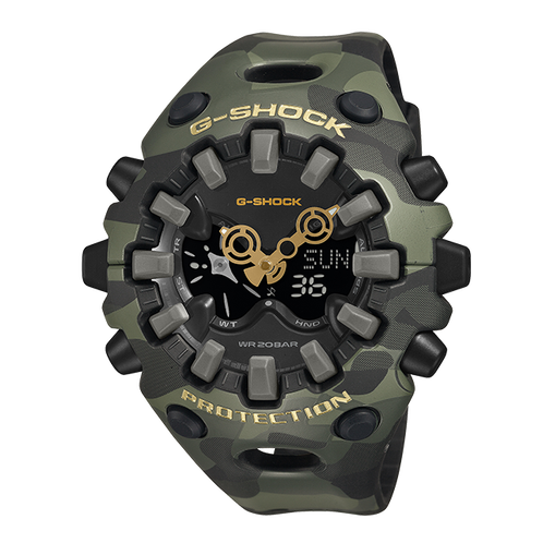 卡西欧手表 G-SHOCK  【新品】迷彩街区主题系列 时尚潮流防震防水系列GA-V01CMG-3APR