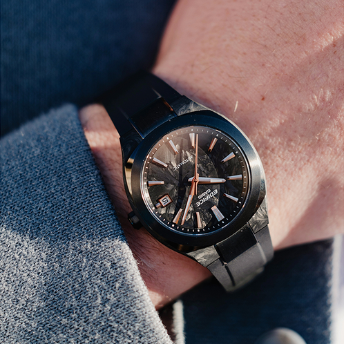 卡西欧手表 EDIFICE  【新品】艾迪斐斯 简约机械表第二弹 商务表盘防水男表EFK-200