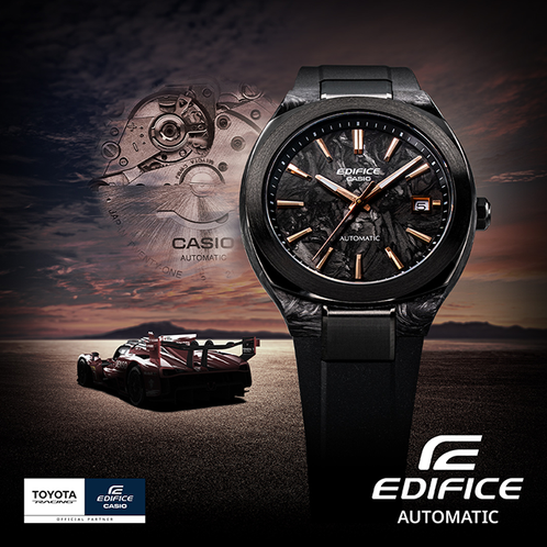 卡西欧手表 EDIFICE  【新品】艾迪斐斯 简约机械表第二弹 商务表盘防水男表EFK-200