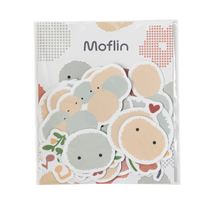 卡西欧Moflin Moflin周边 Moflin贴纸（小森林）
