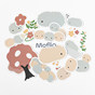 卡西欧Moflin Moflin周边  Moflin贴纸（小森林）