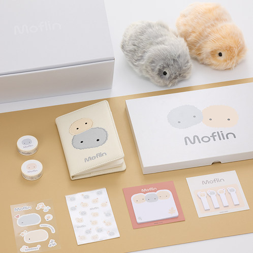 卡西欧Moflin Moflin  限量款特殊礼盒包装 茉芙霖智能宠物陪伴机器人 金色款PE-M11GD-KIT02
