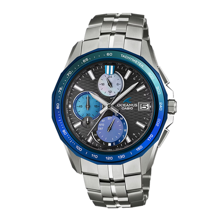 卡西欧手表 OCEANUS 【新品】海神系列 山形工厂 靛蓝海洋时尚表款OCW-S7000AP-1AJF
