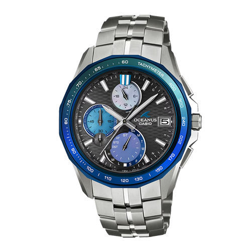 卡西欧手表 OCEANUS  海神系列 山形工厂 靛蓝海洋时尚表款OCW-S7000AP-1AJF