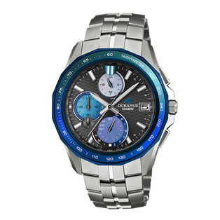 卡西欧手表 OCEANUS 海神系列 山形工厂 靛蓝海洋时尚表款OCW-S7000AP-1AJF