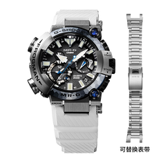 卡西欧手表 G-SHOCK 【新品】MR-G FROGMAN 系列 30周年纪念款 日本山形工厂 人造蓝宝石 玻璃镜面背刻 防水防震防磁蓝牙六局电波太阳能动力表款MRG-BF1000EB-1ADR