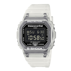 卡西欧手表 G-SHOCK 【新品】thisisneverthat联名合作 特殊包装礼盒 防水防震时尚手表DW-5600TNT-7PR