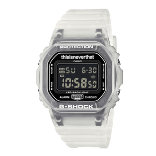 卡西欧手表 G-SHOCK thisisneverthat联名合作 特殊包装礼盒 防水防震时尚手表DW-5600TNT-7PR