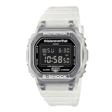 卡西欧手表 G-SHOCK 【新品】thisisneverthat联名合作 特殊包装礼盒 防水防震时尚手表DW-5600TNT-7PR