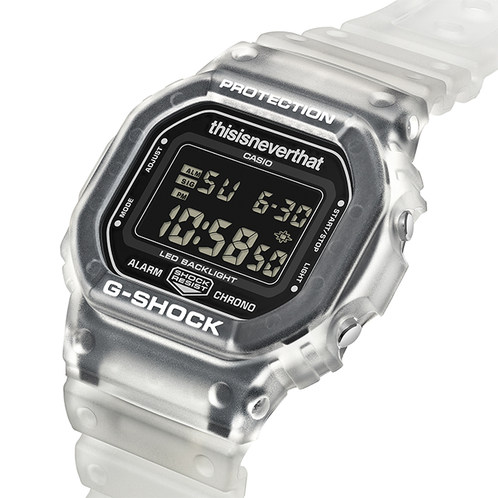 卡西欧手表 G-SHOCK  【新品】thisisneverthat联名合作 特殊包装礼盒 防水防震时尚手表DW-5600TNT-7PR