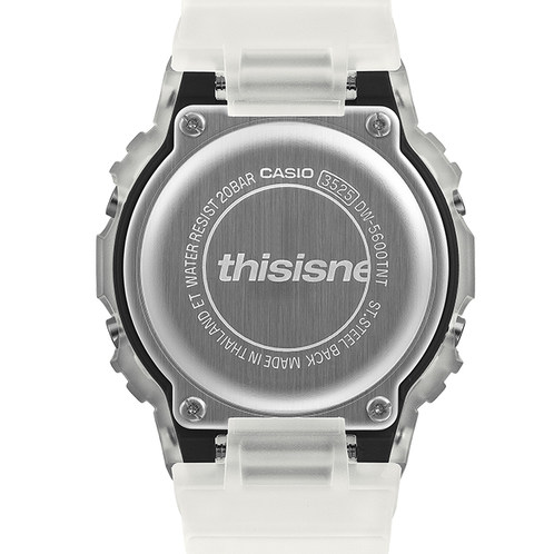 卡西欧手表 G-SHOCK  【新品】thisisneverthat联名合作 特殊包装礼盒 防水防震时尚手表DW-5600TNT-7PR