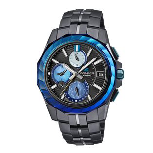 卡西欧手表 OCEANUS 海神系列 山形工厂 靛蓝海洋时尚表款OCW-S6000AP-1AJR
