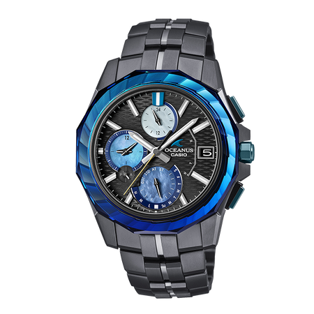 卡西欧手表 OCEANUS 【新品】海神系列 山形工厂 靛蓝海洋时尚表款OCW-S6000AP-1AJR