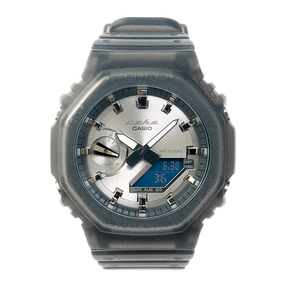 卡西欧手表 G-SHOCK 【新品】C2H4合作款第二弹时空胶囊定制礼盒 复古未来风格半透明GA-2100C2H426-8APF