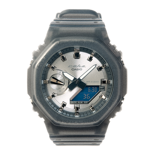 卡西欧手表 G-SHOCK C2H4合作款第二弹时空胶囊定制礼盒 复古未来风格半透明GA-2100C2H426-8APF