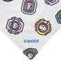 卡西欧品牌周边 服饰  【新品】G-SHOCK 限定周边  脸谱图案方巾
