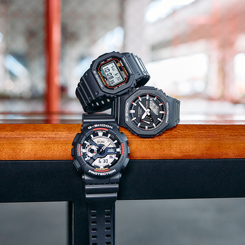卡西欧手表 G-SHOCK  ORIGIN COLOR系列 防水防震时尚运动表款DW-5600RL/DW-6900RL/GA-110RL/GA-2100RL