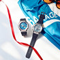 卡西欧手表 G-SHOCK  八边形表框设计 金属表头 防水防震蓝牙连接太阳能动力运动男表GBM-2100A