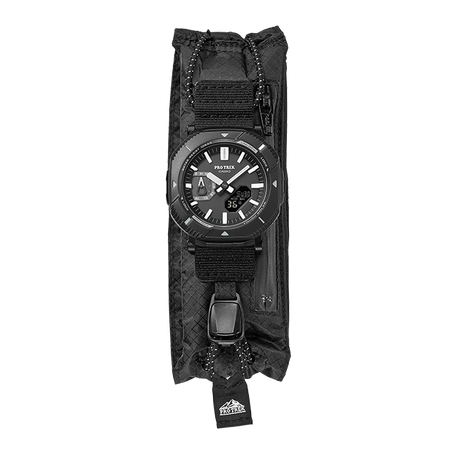 卡西欧手表 PRO TREK 【新品】户外露营多功能表 太阳能蓝牙 收纳表带 轻量PRJ-B001EX-1PR