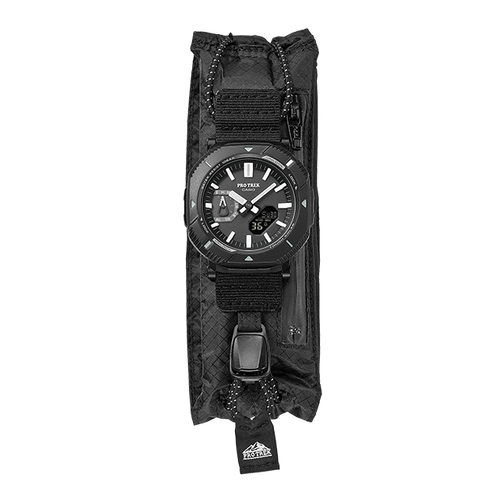 卡西欧手表 PRO TREK  【新品】户外露营多功能表 太阳能蓝牙 收纳表带 轻量PRJ-B001EX-1PR