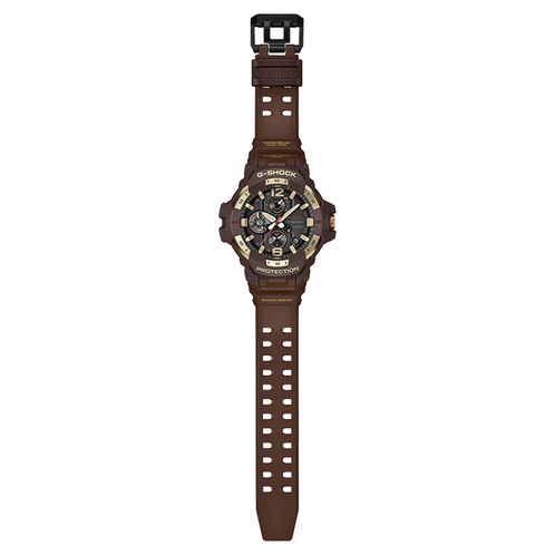卡西欧手表 G-SHOCK  【新品】GRAVITYMASTER系列 新品 碳纤防护构造 双时区显示GR-B300H-5APR