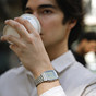 卡西欧手表 小金表  【新品】直营专供 Café Kitsuné 联名限定腕表“小狐狸”抹茶主题特殊包装AQ-230ECK-3APR