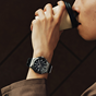 卡西欧手表 G-SHOCK  【新品】G-STEEL系列 树脂表带 太阳能蓝牙金属表圈轻薄商务休闲腕表GST-B1000