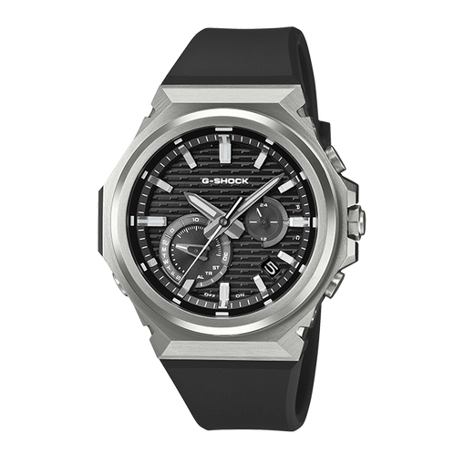 卡西欧手表 G-SHOCK  【新品】G-STEEL系列 树脂表带 太阳能蓝牙金属表圈轻薄商务休闲腕表GST-B1000