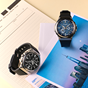 卡西欧手表 G-SHOCK  【新品】G-STEEL系列 树脂表带 太阳能蓝牙金属表圈轻薄商务休闲腕表GST-B1000