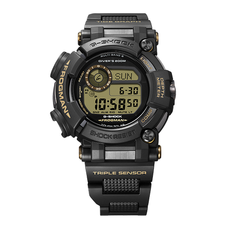 卡西欧手表 G-SHOCK 【新品】MASTER OF G蛙人 大泥王新品TAN ACCENTS沙棕系列 专业户外 太阳能电波运动手表GWF-D1000BC/GWG-B1000