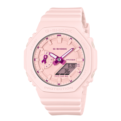 卡西欧手表 G-SHOCK  【新品】粉红丝带限定款第四弹 专属定制表盒 粉彩轻薄运动女表GMA-S2100PR-4APR