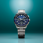卡西欧手表 OCEANUS  【新品】CACHALOT 海神新品 世界时间腕表 时区导航旋转表圈 钛金属太阳能电波手表OCW-P3000
