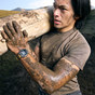 卡西欧手表 G-SHOCK  【新品】MASTER OF G MUDMAN 泥人新品 MIP 液晶屏 碳纤维强化表壳 蓝牙计步防泥运动手表GDG-B100